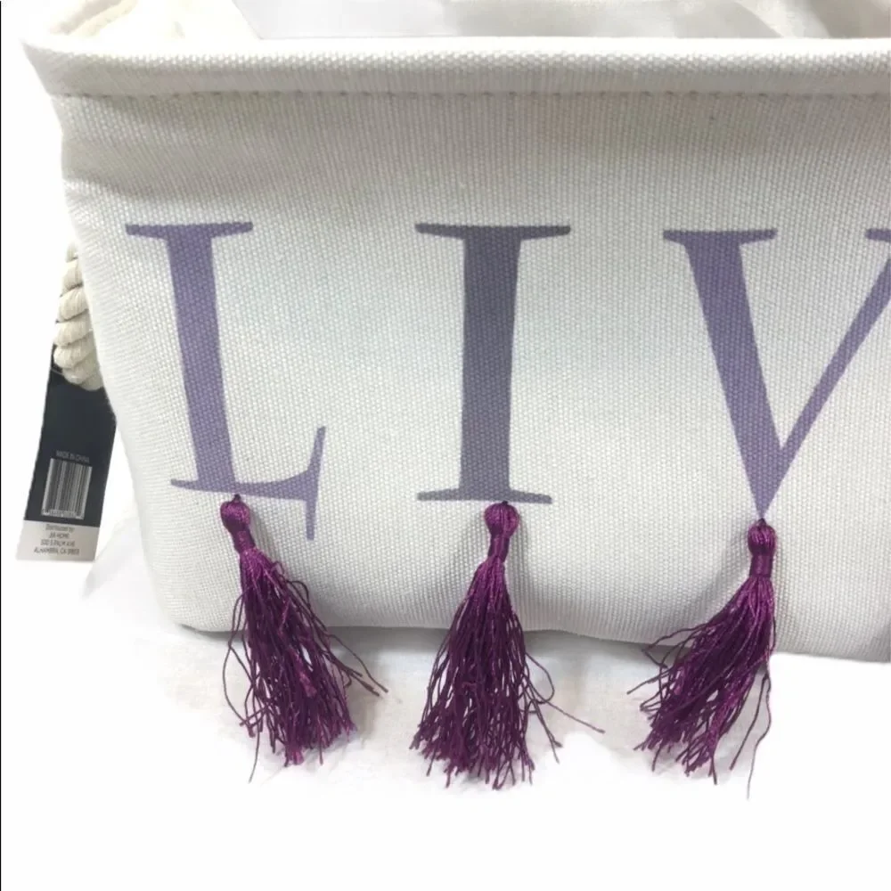 Brand new Fabric Basket with “LIVE” graphic‎